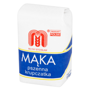 Młyny Stoisław Mąka pszenna krupczatka 1kg X8